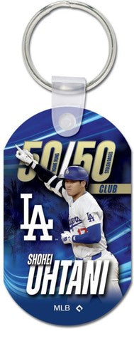 2024 Shohei Ohtani 50/50 Keyring Los Angeles Dodgers MVP World Series
