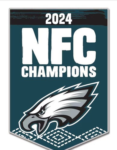 2024 NFC Champions Philadelphia Eagles 2025 Super Bowl LIX 59 Pin V1