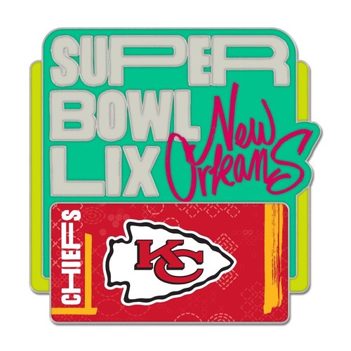 2024 AFC Champions Kansas City Chiefs 2025 Super Bowl LIX 59 Pin V5