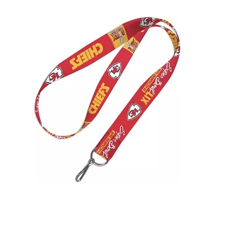 2024 AFC Champions Kansas City Chiefs 2025 Super Bowl LIX 59 Lanyard