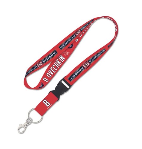 Washington Capitals Alexander Ovechkin 895 NHL Goal Record Lanyard 4/6/25