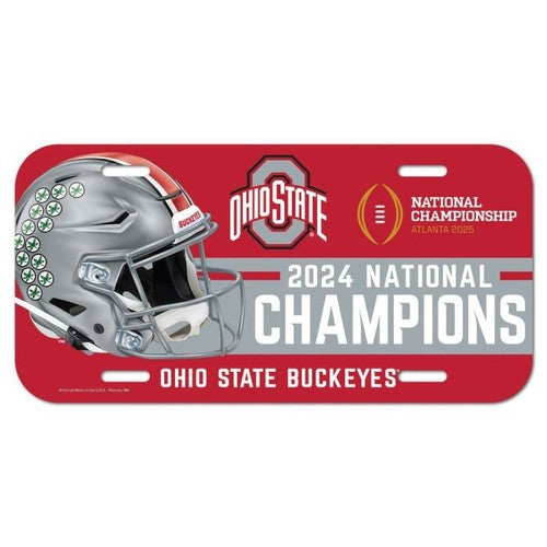 2024 -2025 Ohio State CFP National Championship Champions License Plate
