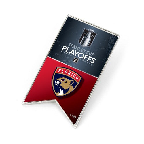 2025 NHL Stanley Cup Playoffs Florida Panthers Banner Pin