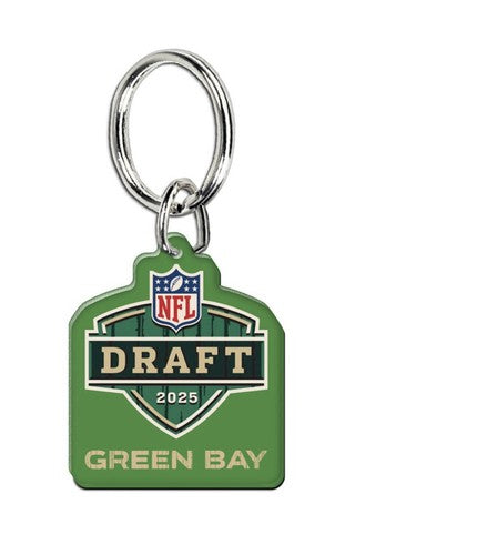 2025 NFL Draft Key Ring Green Bay