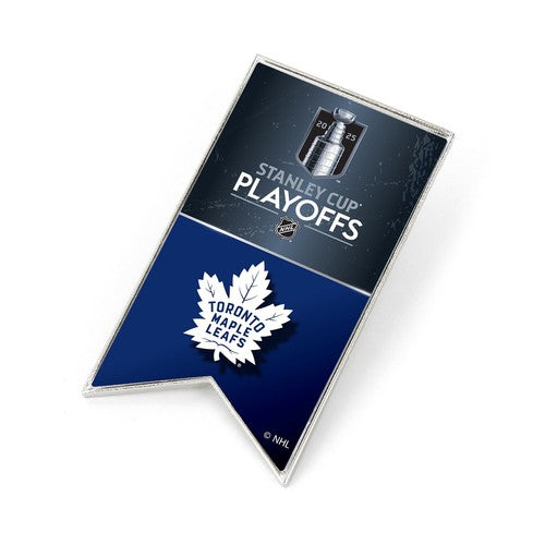2025 NHL Stanley Cup Playoffs Toronto Maple Leafs Banner Pin