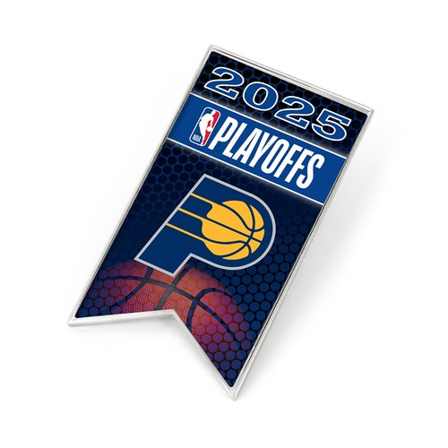 2025 NBA Playoffs Indiana Pacers Banner Pin NBA Finals