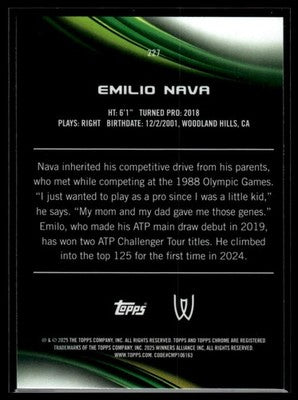 2025 Topps Chrome #227 Emilio Nava