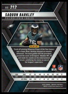 2025 Panini Mosaic #218 Tre Tucker