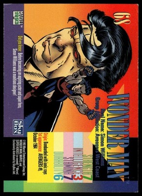 1993 SkyBox Marvel Universe #68 Wonder Man