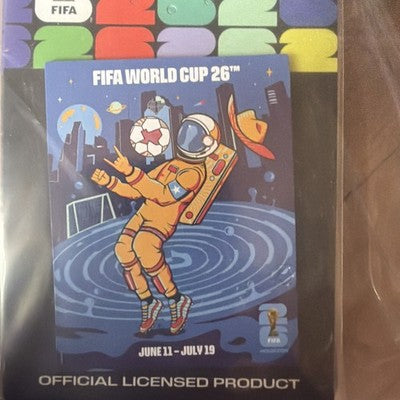 FIFA 2026 World Cup Logo Poster Magnet Houston
