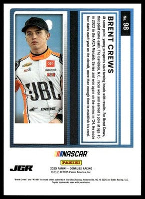 2025 Donruss #98 Brent Crews Optic Holo