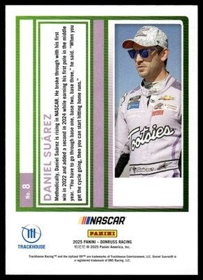 2025 Donruss #8 Daniel Suarez