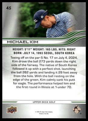 2026 Upper Deck #45 Michael Kim