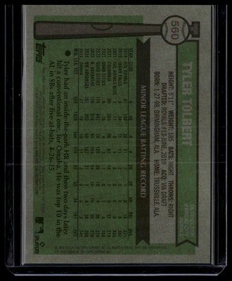 2025 Topps Heritage #560 Tyler Tolbert