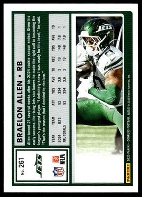 2025 Donruss #261 Braelon Allen