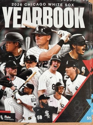 2026 Chicago White Sox Official Yearbook In Stock