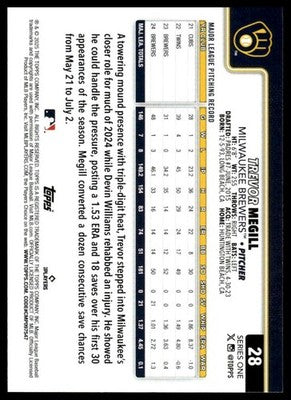 2025 Topps #28 Trevor Megill