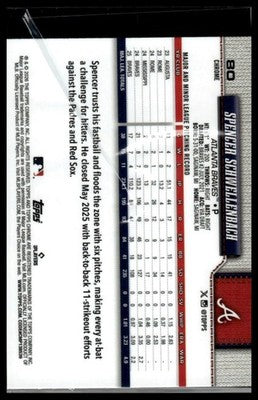 2026 Topps Chrome #80 Spencer Schwellenbach