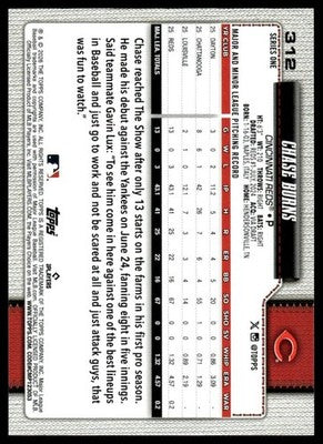 2026 Topps #312 Chase Burns