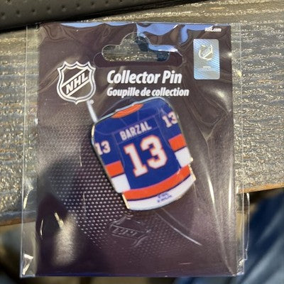Mathew Barzal NHL New York Islanders Jersey Pin