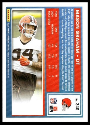 2025 Donruss #340 Mason Graham