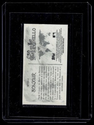 2026 Topps Allen & Ginter #WTSH-3 Bonjour Mini 50 Ways To Say Hello