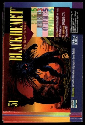 1993 SkyBox Marvel Universe #55 Venom