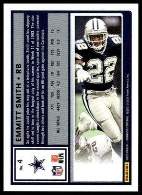 2025 Donruss #4 Emmitt Smith