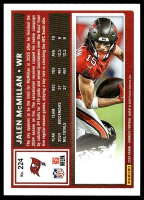 2025 Donruss #224 Jalen McMillan
