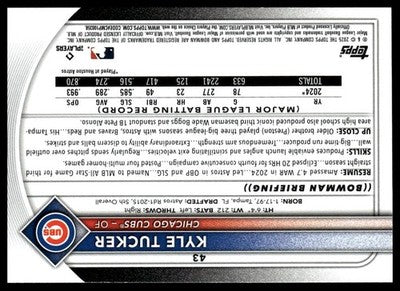 2025 Bowman #43 Kyle Tucker