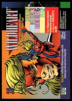 1993 SkyBox Marvel Universe #39 Wildheart