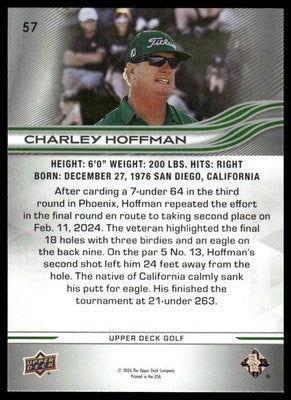 2026 Upper Deck #57 Charley Hoffman