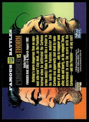 1993 SkyBox Marvel Universe #153 Punisher / Thorn