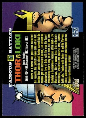 1993 SkyBox Marvel Universe #150 Thor / Loki