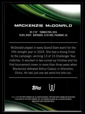 2025 Topps Chrome #145 Mackenzie McDonald