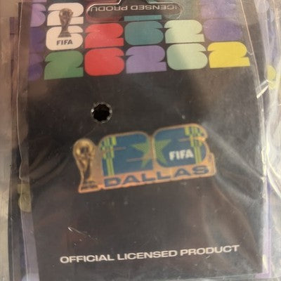 FIFA 2026 World Cup Logo Pin USA United States Dallas