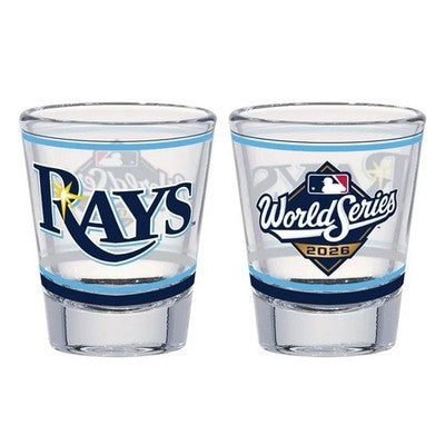 2026 MLB AL Champions Tampa Bay Rays 2oz Shot Glass ALCS World Series