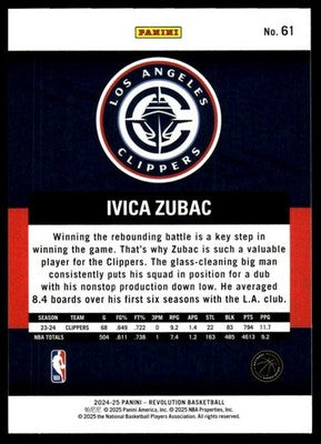 2024-25 Panini Revolution #61 Ivica Zubac