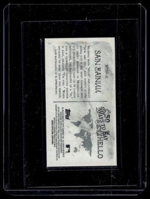 2026 Topps Allen & Ginter #WTSH-31 Sain bainuu Mini 50 Ways To Say Hello