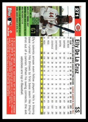 2025 Topps Archives #271 Elly De La Cruz