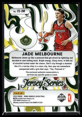 2026 Donruss WNBA #JS-JM Jade Melbourne Jersey Series