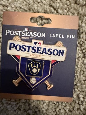 2026 Milwaukee Brewers MLB Postseason Pin NLDS Division Champions