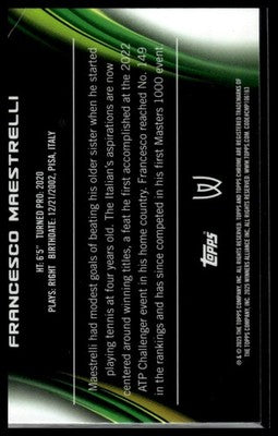 2025 Topps Chrome #273 Francesco Maestrelli Prism Refractor