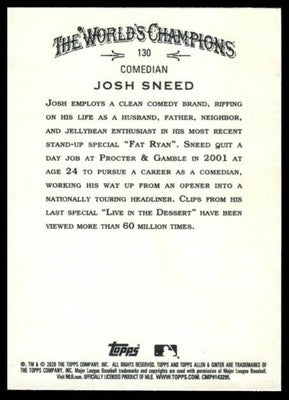 2026 Topps Allen & Ginter #130 Josh Sneed