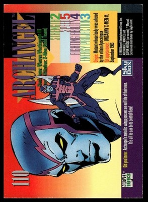 1993 SkyBox Marvel Universe #110 Archangel