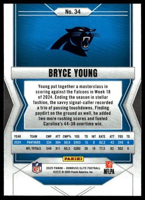 2025 Donruss Elite #34 Bryce Young