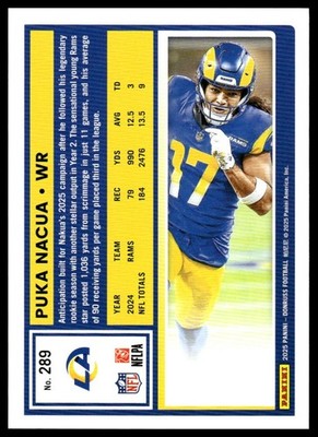 2025 Donruss #289 Puka Nacua