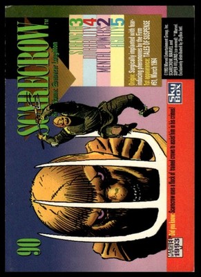1993 SkyBox Marvel Universe #90 Scarecrow