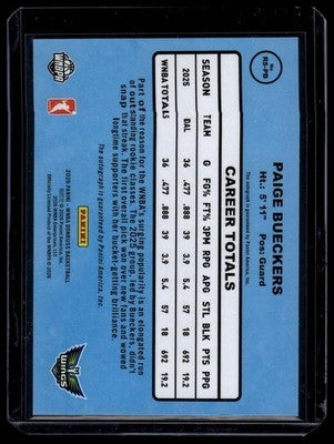 2026 Donruss WNBA #RS-PB Paige Bueckers Retro 1986 Signatures