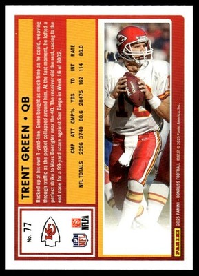 2025 Donruss #77 Trent Green